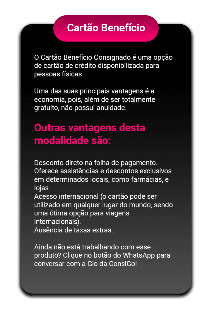 PRODUTOS_EMPRESTIMO_CARTÃO_BENEFÍCIO