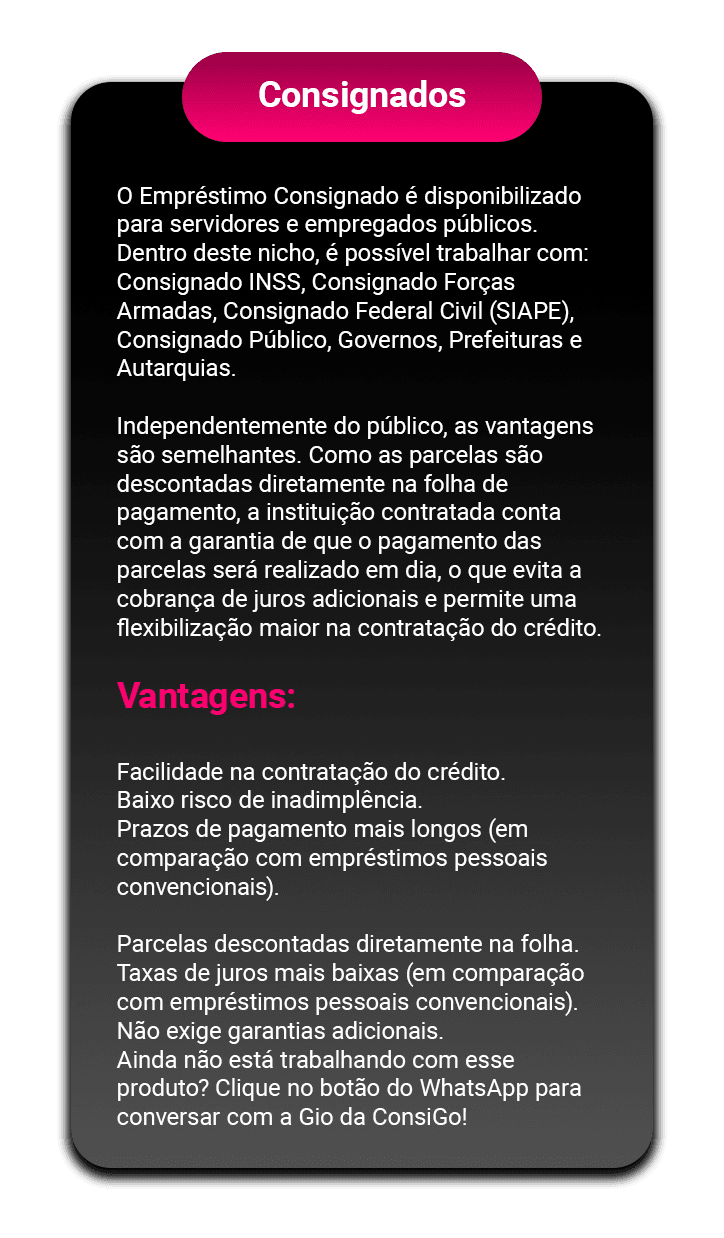 PRODUTOS_EMPRESTIMO_CONSIGNADOS