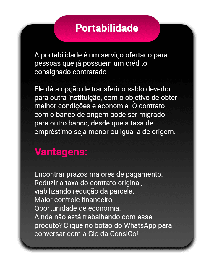 PRODUTOS_EMPRESTIMO_PORTABILIDADE